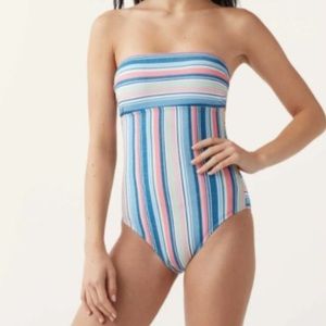 Splendid – Holding Pattern One-Piece Swimsuit
